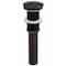 Novatto Blue Onyx Vessel Sink and Oil Rubbed Bronze Umbrella Drain NOSV-BOORB - alternate 5